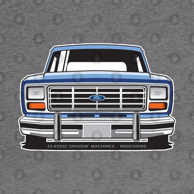 1982-86 Ford Truck / Bronco bullnose grille by RBDesigns